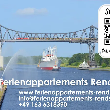 公寓 Gaestehaus Am Kanal - Ferien Und Serviced-appartements *